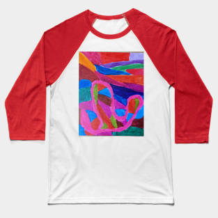 Pibk abstract curves Baseball T-Shirt